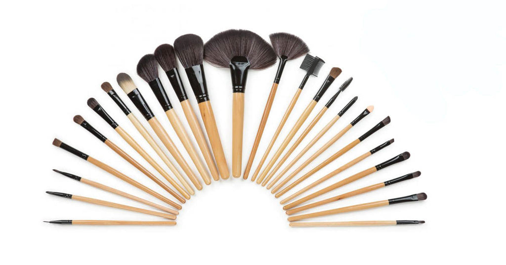 24-piece makeup brush set