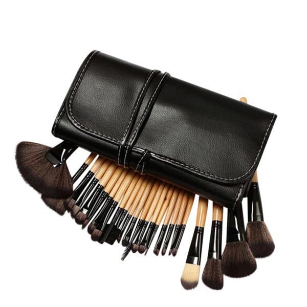 24-piece makeup brush set