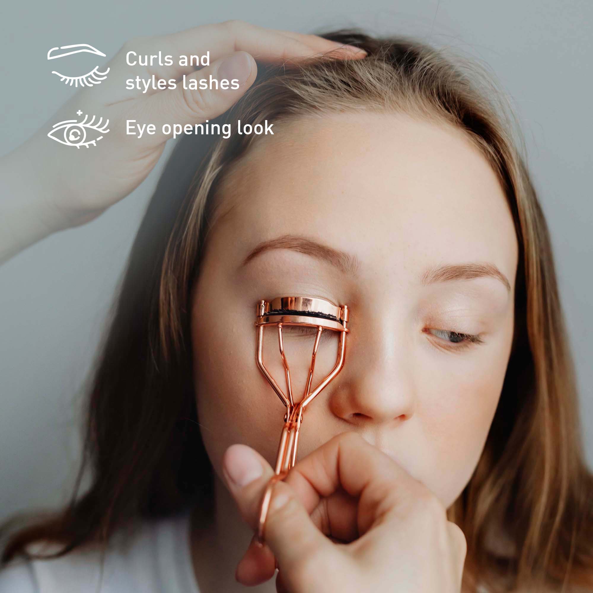 Pursonic Beauty Essentials Bundle - Advanced Facial and Body Cleansing Brush, Studio Makeup Brush Set, Slant Tip Tweezer, and Eyelash Curler