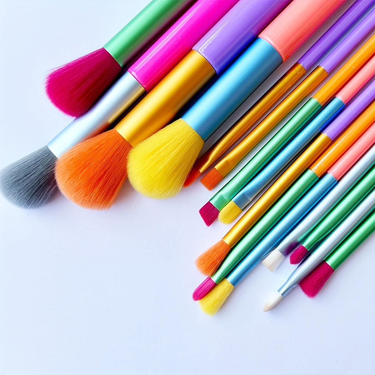 Rainbow Makeup Brush Set
