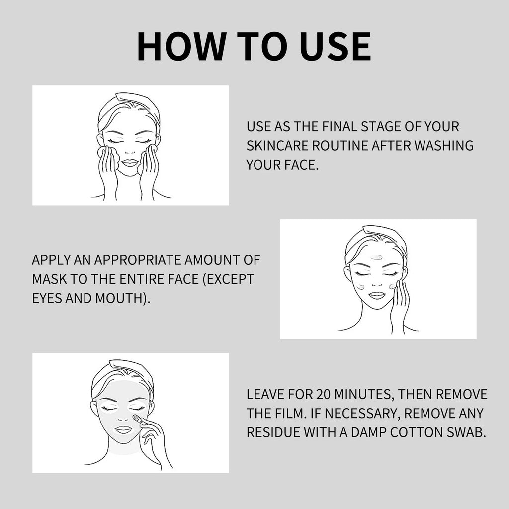 Korean Collagen Wrapping Peel Off Mask, Hydration & Anti-Wrinkle, Hydrolyzed Collagen Nourishment, Firming Skin