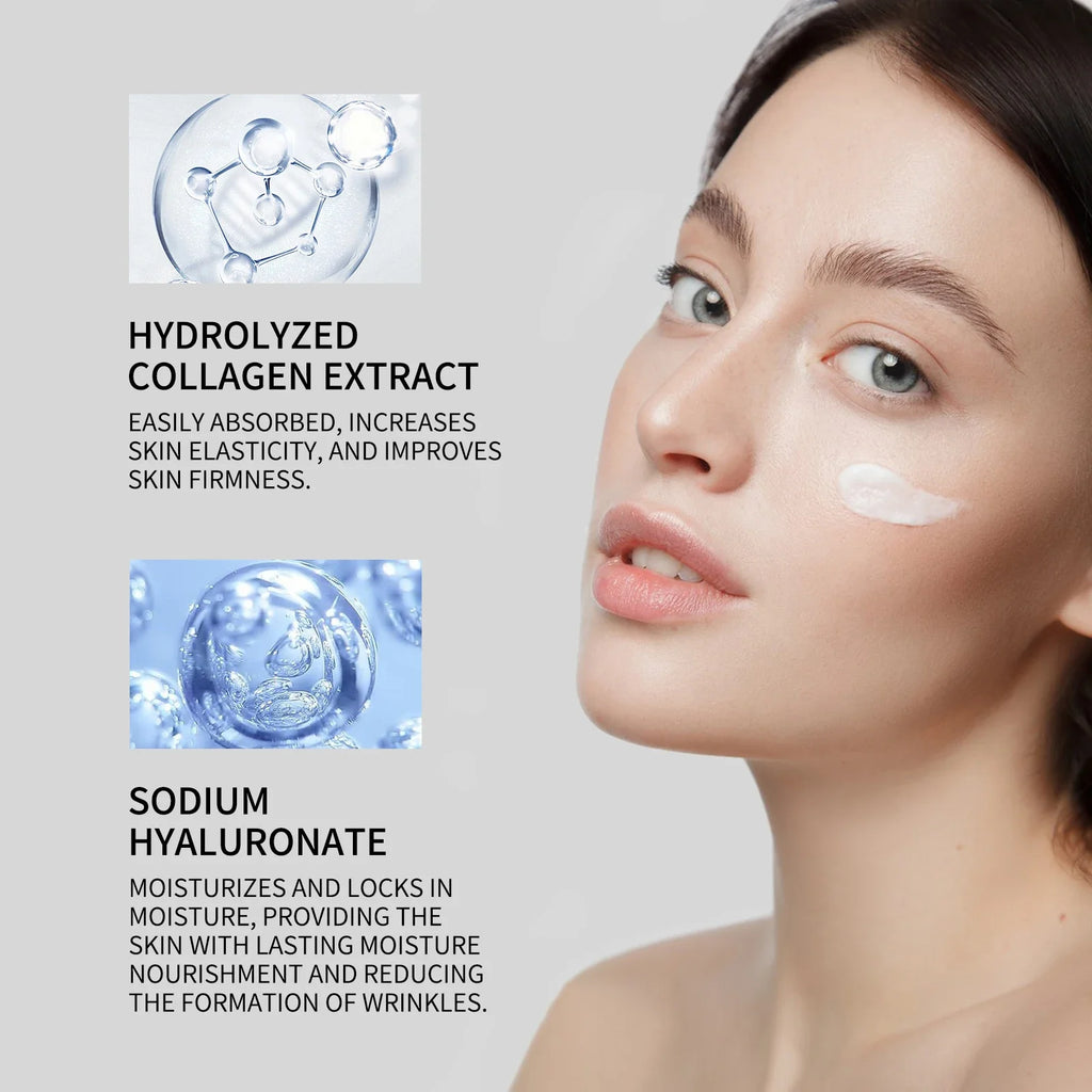 Korean Collagen Wrapping Peel Off Mask, Hydration & Anti-Wrinkle, Hydrolyzed Collagen Nourishment, Firming Skin