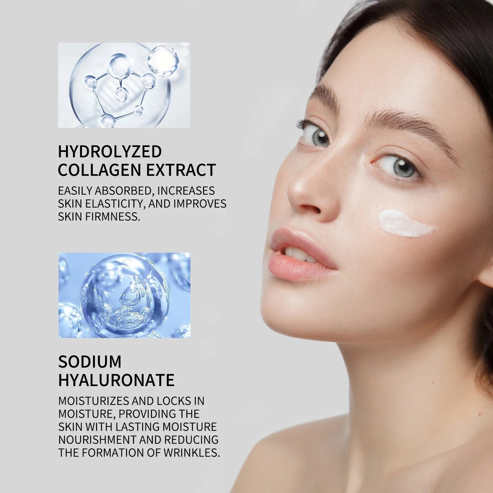 Korean Collagen Wrapping Peel Off Mask, Hydration & Anti-Wrinkle, Hydrolyzed Collagen Nourishment, Firming Skin