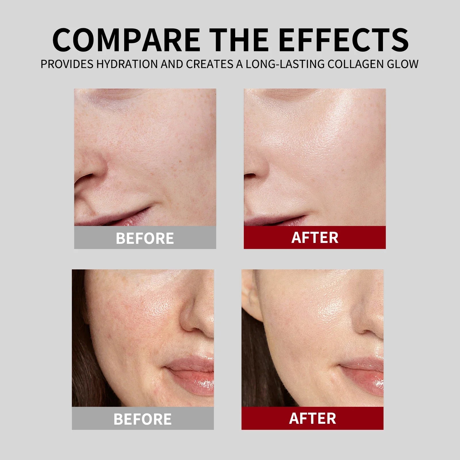 Korean Collagen Wrapping Peel Off Mask, Hydration & Anti-Wrinkle, Hydrolyzed Collagen Nourishment, Firming Skin